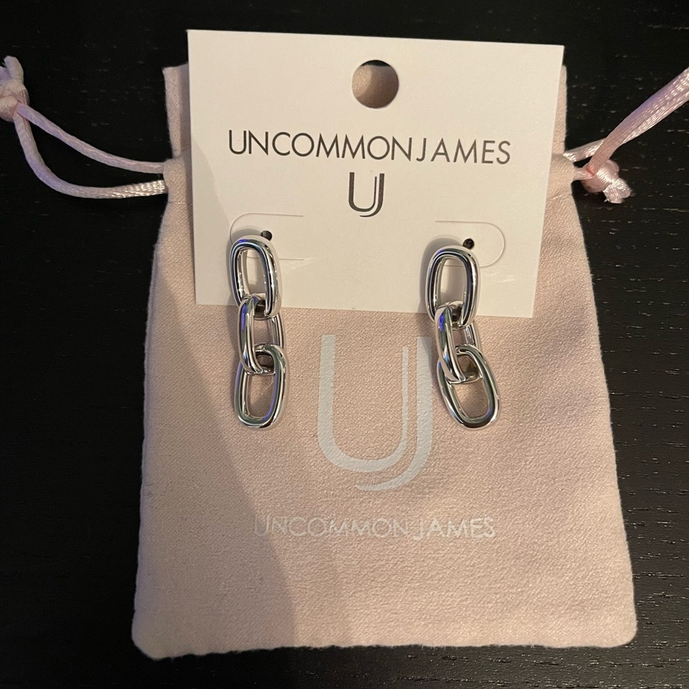 Uncommon James Silver Link Earrings